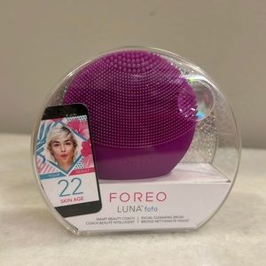 NWT FOREO LUNA fofo Purple Smart Facial Brush